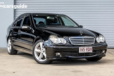 Black 2006 Mercedes-Benz C-CLASS Sedan C180 KOMPRESSOR CLASSIC R
