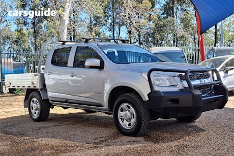 Silver 2013 Holden Colorado Ute Tray LX 4X4