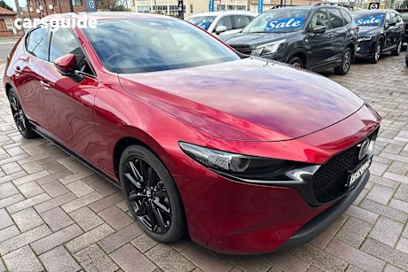 Red 2023 Mazda 3 Hatchback G25 Astina
