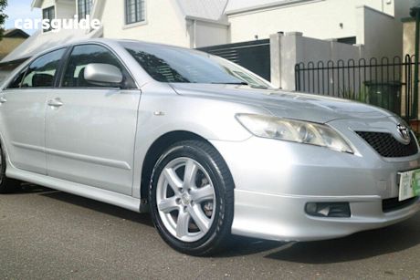 Silver 2007 Toyota Camry Sedan Sportivo