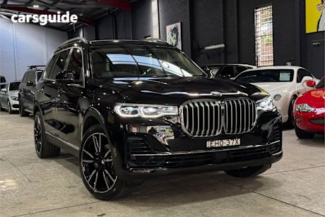 Black 2020 BMW X7 SUV XDRIVE30D 4X4
