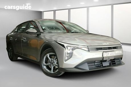 Grey 2024 Kia K4 Sedan S