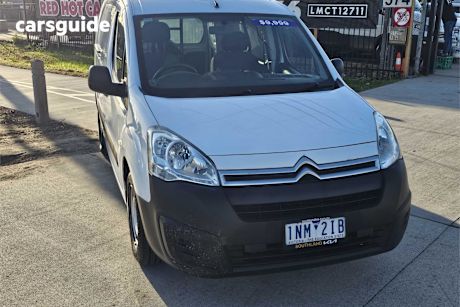 White 2018 Citroen Berlingo Van Xl Confort Hdi