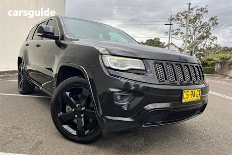 Black 2014 Jeep Grand Cherokee Wagon Blackhawk