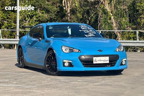 Blue 2015 Subaru BRZ Coupe Premium Hyper Blue