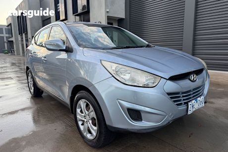 Silver 2010 Hyundai IX35 SUV ACTIVE F