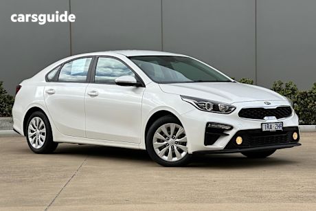 White 2020 Kia Cerato Sedan S F