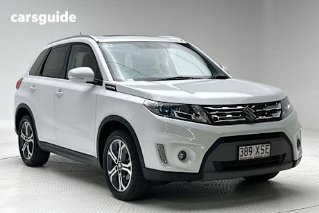 White 2016 Suzuki Vitara SUV GLX 4X4