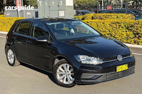 Black 2019 Volkswagen Golf Hatch 110TSI TRENDLINE F
