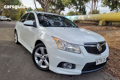 White 2013 Holden Cruze Sedan Sri
