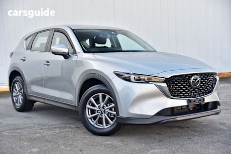 Silver 2023 Mazda CX-5 Wagon G25 Maxx Sport (Awd)