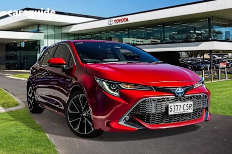 Red 2020 Toyota Corolla Hatch ZR HYBRID F