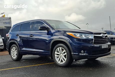 Blue 2014 Toyota Kluger Wagon Gx (4X4)