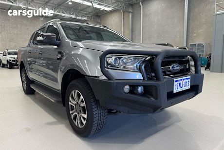 Silver 2016 Ford Ranger Dual Cab Pick-up Wildtrak 3.2 (4X4)