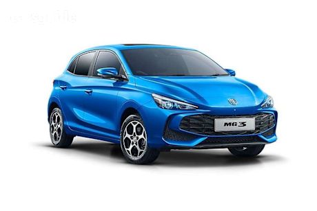 Blue 2025 MG MG3 Hatchback Essence Hybrid+