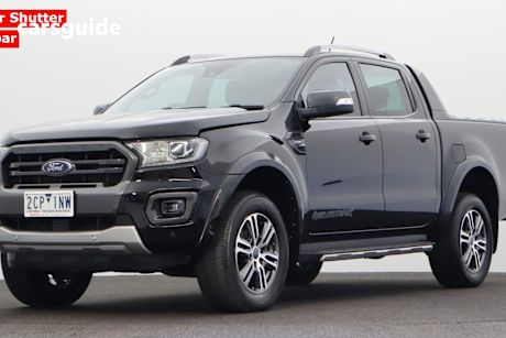 Black 2021 Ford Ranger Double Cab Pick Up Wildtrak 2.0 (4X4)