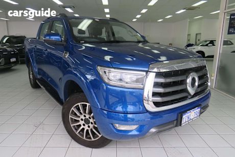 Blue 2024 GWM UTE Ute Tray CANNON 4X4