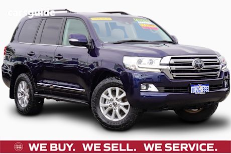 Blue 2016 Toyota Landcruiser Wagon Sahara (4X4)