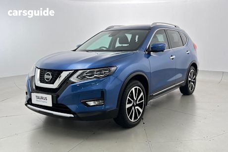 Blue 2021 Nissan X-Trail SUV TI 4X4
