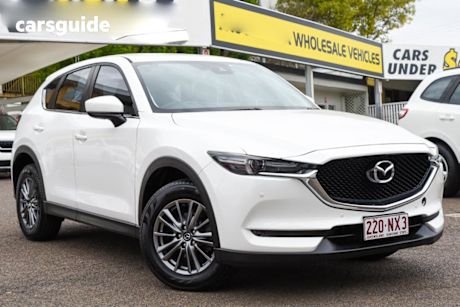 White 2017 Mazda CX-5 Wagon Touring (4X4)