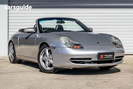 Silver 2000 Porsche 911 Convertible CARRERA 4 CABRIOLET 4WD