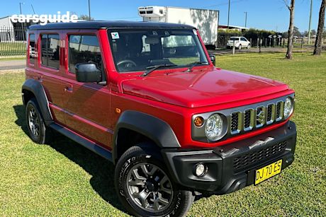 Red 2024 Suzuki Jimny Wagon Xl