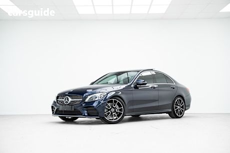Blue 2019 Mercedes-Benz C-CLASS Sedan C300 R