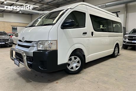 White 2018 Toyota HiAce OtherCar COMMUTER