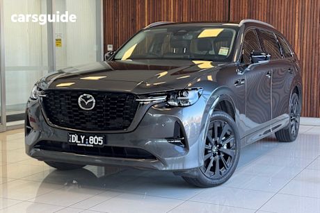 Grey 2024 Mazda CX-80 Wagon D50E Gt