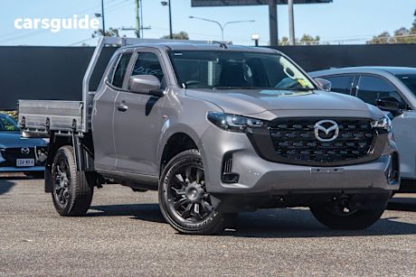 Grey 2025 Mazda BT-50 Ute Tray XT 4X4