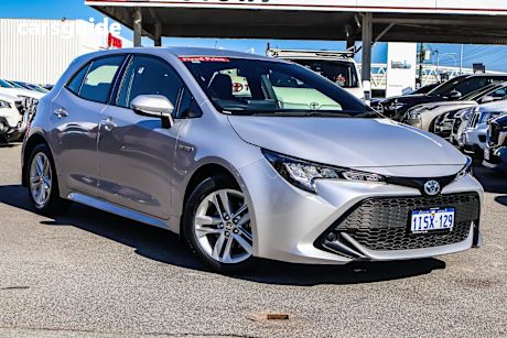 Silver 2022 Toyota Corolla Hatch ASCENT SPORT HYBRID F