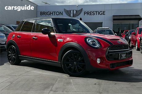 Red 2019 Mini Cooper Hatchback S 5D Hatch