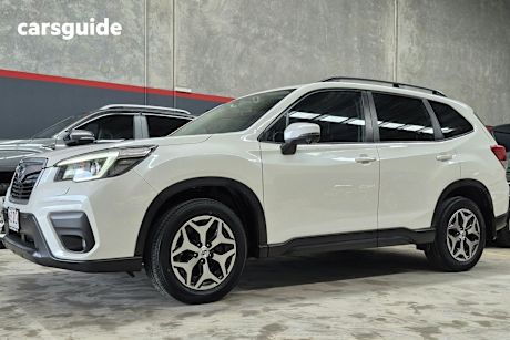 White 2019 Subaru Forester Wagon 2.5I-L (Awd)