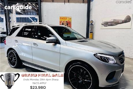 Silver 2016 Mercedes-Benz GLE-Class SUV GLE250 D 4WD