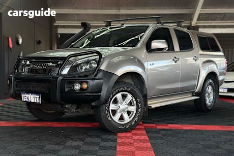 Beige 2014 Isuzu D-MAX Ute Tray LS-M 4X4