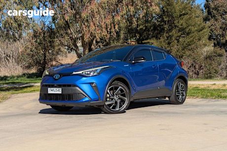 Black 2020 Toyota C-HR SUV KOBA F