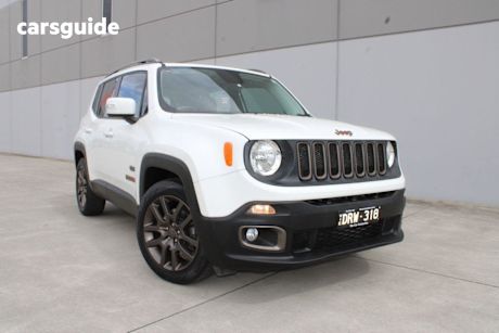 Black 2016 Jeep Renegade Wagon Longitude 75Th Anniversary