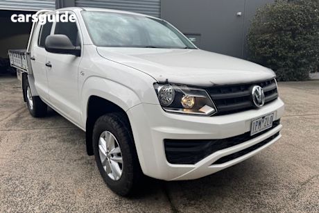 White 2019 Volkswagen Amarok Ute Tray TDI420 CORE 4X4