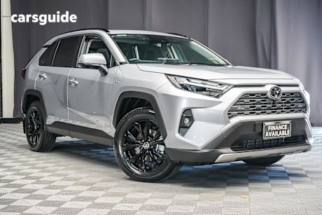 Silver 2025 Toyota RAV4 Wagon Edge (Awd) Hybrid
