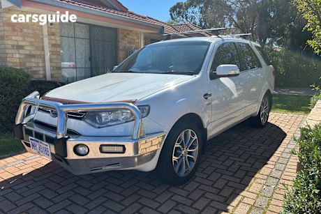 White 2011 Ford Territory Wagon Titanium (4X4)