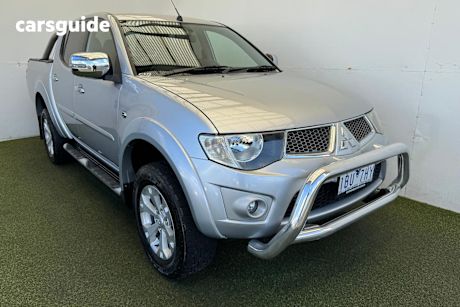 Silver 2014 Mitsubishi Triton Ute Tray GLX-R 4X4