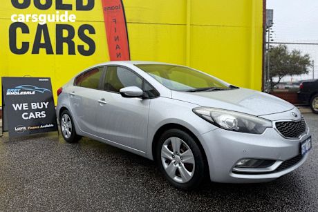 Silver 2015 Kia Cerato Sedan S F
