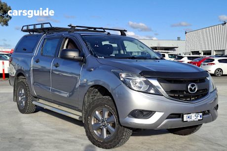 Silver 2018 Mazda BT-50 Ute Tray XT 4X4