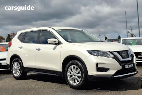 White 2018 Nissan X-Trail SUV ST F