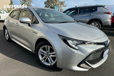 Silver 2019 Toyota Corolla Hatchback Ascent Sport (Hybrid)