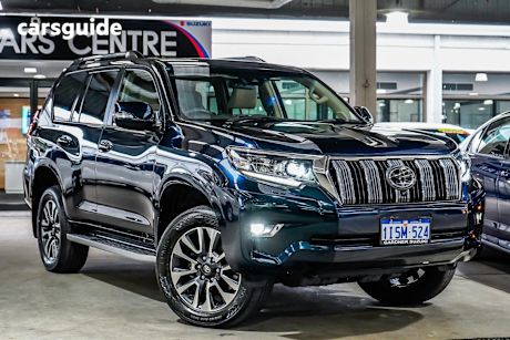 Blue 2021 Toyota Landcruiser Prado SUV VX 4X4