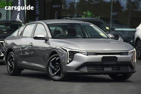 Grey 2025 Kia K4 Sedan SPORT F