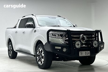 White 2021 GWM UTE Ute Tray