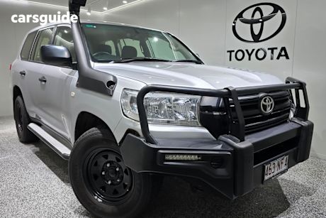 Silver 2020 Toyota Landcruiser SUV GX 4X4