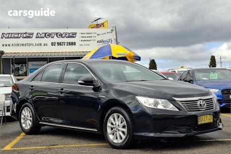 Black 2013 Toyota Aurion Sedan AT-X F